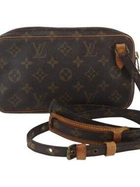 LOUIS VUITTON Monogram Marly Bandouliere Shoulder Bag M51828 LV Auth 166533